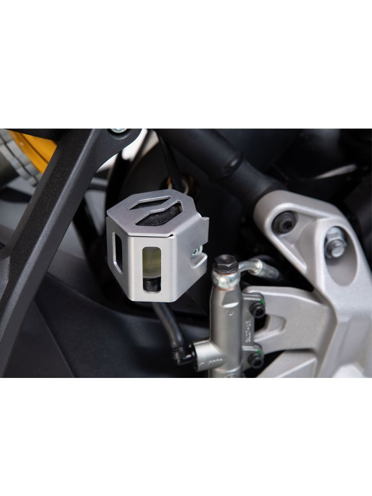 Osłona zbiornika płynu hamulcowego SW-MOTECH do wybranych modeli BMW, Ducati, KTM, Husqvarna, Royal Enfield