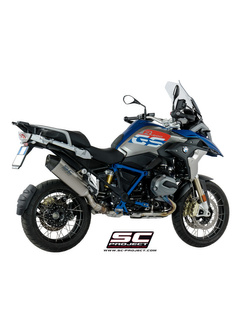 Tłumik SC-Project X-Plorer Titanium + Carbon (SLIP ON) - BMW R 1200 GS - ADVENTURE [13-16]
