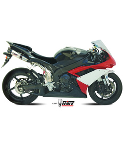 Tłumiki motocyklowe Slip-On Line (Suono) MIVV do Yamaha YZF R1 1000 (07-08) srebrny