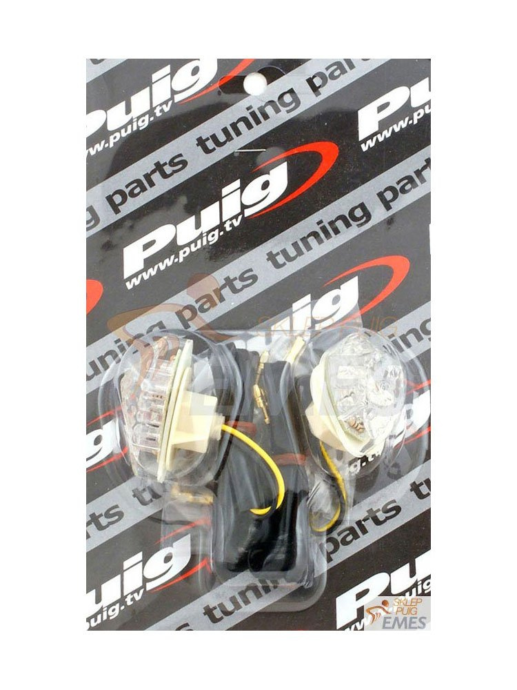 Kierunkowskazy PUIG LED do owiewek motocykli Kawasaki