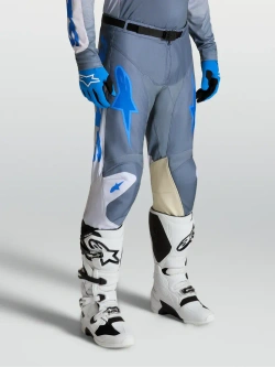 Spodnie cross Alpinestars MX Racer Amber szaro-niebieskie