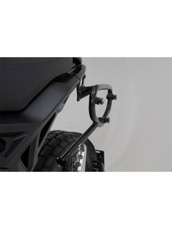 Zestaw: kufer boczny plastikowy URBAN ABS + stelaż SLC SW-MOTECH Indian FTR 1200 (18-25)/ Rally (19-25) [poj.: 16,5l; na lewą stronę]