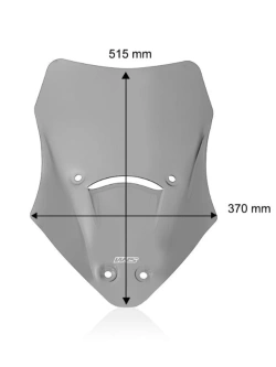Szyba motocyklowa WRS Touring Ducati Multistrada V2/ S (25-) mocno przyciemniana