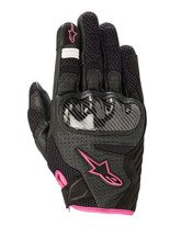 Rękawice damskie Alpinestars Stella SMX-1 Air v2 czarno-różowe