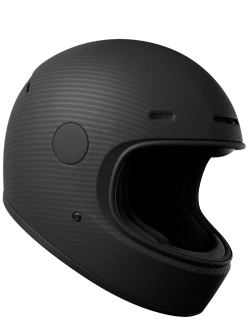 Kask integralny John Doe One Frozen Carbon czarny