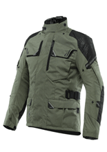 Kurtka motocyklowa tekstylna Dainese Ladakh 3L D-Dry zielono-czarna