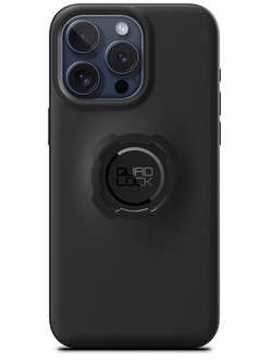 Zestaw: etui na telefon iPhone 15 Pro Max + uchwyt Quad Lock montowany za pomocą paska z szybkozłączką