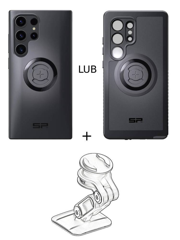 Zestaw do samochodu: etui na telefon Samsung Galaxy S24 Ultra + mocowanie SP Connect