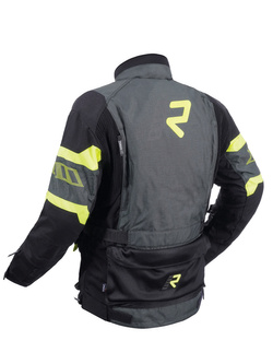 Kurtka motocyklowa tekstylna Rukka Madagasca-R antracytowo-żółta