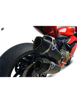 Układ wydechowy Termignoni Slip-On stal nierdzewna, włókno węglowe do Ducati Panigale 959 (16-19)