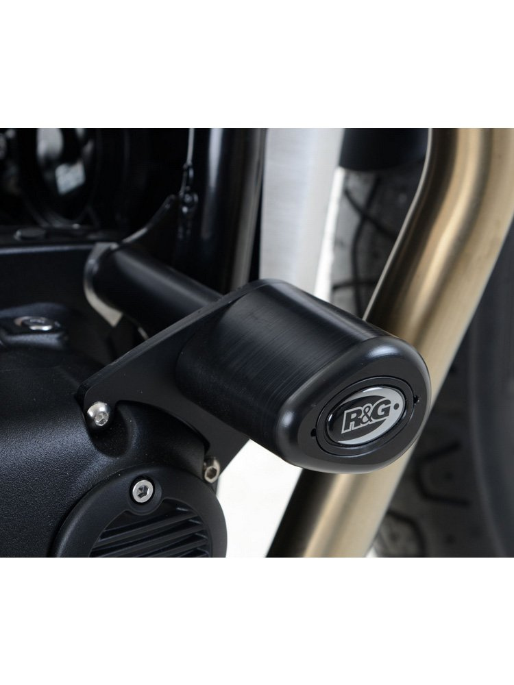 Crash pady Aero R&G do Triumph Bonneville T100 (17-20), Bonneville T120 (16-20), Speed Twin 1200 (21), Street Cup (17-18), Street Twin / Thruxton 1200 / Thruxton 1200 R (16-18)