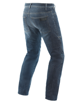 Jeansy motocyklowe Dainese Denim Regular Tex niebieskie