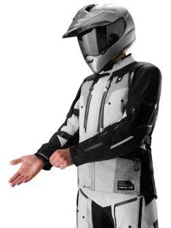 Kurtka motocyklowa tekstylna Shima Hero 3.0 G2 szaro-czarna