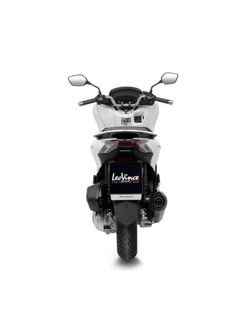Pełny układ wydechowy LeoVince Nero z katalizatorem [Black Stainless Steel] do Honda PCX 125 (21-24)
