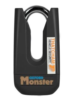 Kłódka na tarczę hamulcową Oxford Monster Disclock czarna