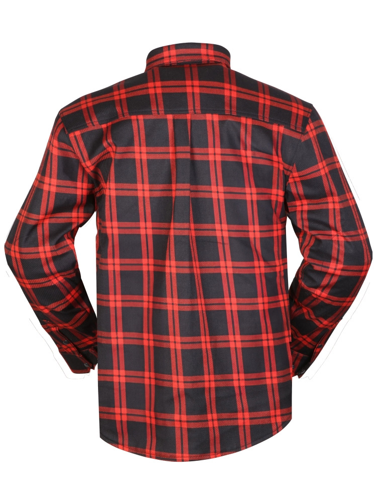 Koszula motocyklowa Modeka Colden czarno-czerwona