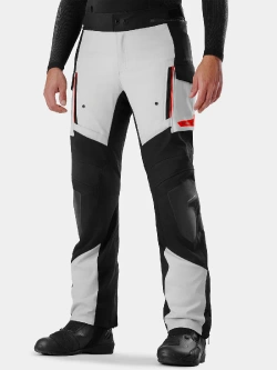 Spodnie motocyklowe tekstylne Shima Dune 2.0 G2 czarno-biało-czerwone