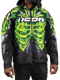 Kurtka motocyklowa tekstylna Icon Airform Manik'RR zielona
