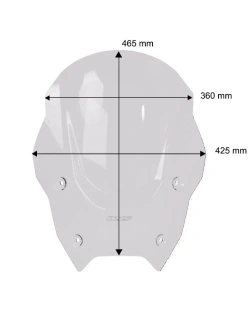 Szyba motocyklowa WRS Touring BMW R 1300 RS (25-) przezroczysta