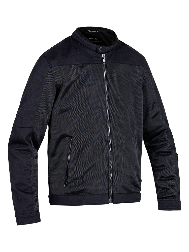 Kurtka motocyklowa tekstylna John Doe Aero Mesh czarna
