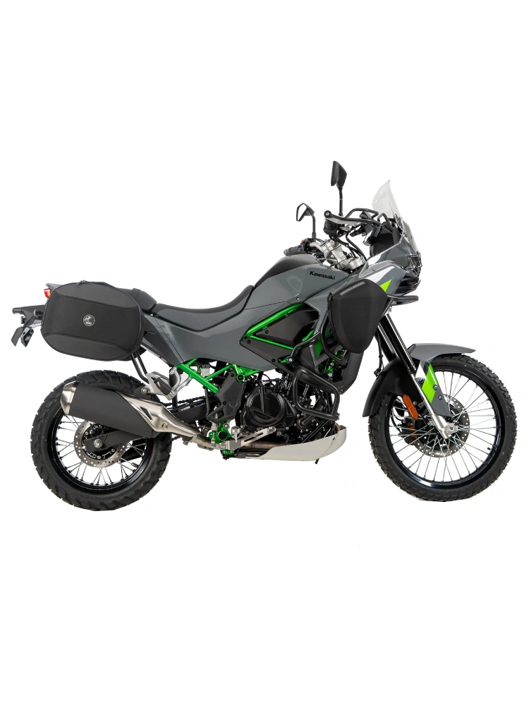 Stelaż pod sakwy motocyklowe Hepco&Becker C-Bow Kawasaki KLE 500/SE (26-) czarny