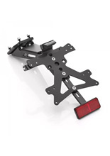 Zestaw mocowania do tablicy rejestracyjnej Rizoma Fox do Kawasaki Z 900 (2017-) czarny