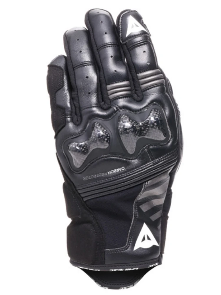Rękawice motocyklowe Dainese Reacto Carbon Short czarno-szare