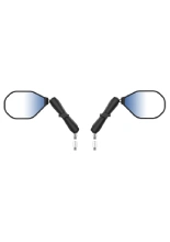 Zestaw lusterek motocyklowych RAM Tough-Mirror z długimi ramionami B, podstawami kulowymi i adapterami