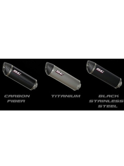 Tłumik owalny (Wysoka pozycja) Slip-on SC-Project do Triumph TIGER SPORT 1050 [13-16]