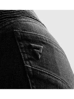 Jeansy motocyklowe damskie Rebelhorn Agness 2 Mono czarne