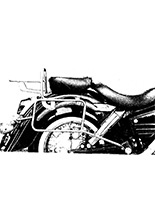 Stelaż kufrów bocznych Hepco&Becker Honda VT 125 Shadow (99-00) montowany na stałe