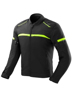 Kurtka motocyklowa tekstylna Ozone Neo czarno-żółta