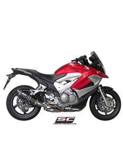 Tłumik owalny SC-Project do Honda CROSSRUNNER 800 [11-17]