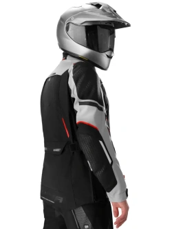 Kurtka motocyklowa tekstylna Shima Hero 3.0 G2 szaro-czerwona