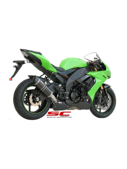Tłumik owalny SC-Project do Kawasaki NINJA ZX-10R [08-10]