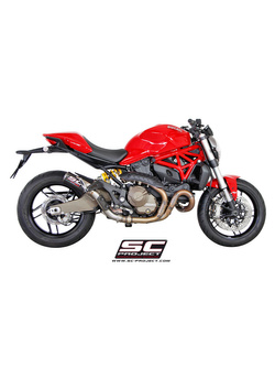 Tłumik SC-Project CR-T Carbon / Titanium (Slip on) - Ducati Monster 821 [14-17]