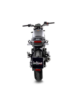 Tłumik motocyklowy LeoVince LV-10 Black Edition [Slip-On, Stainless Steel] do Benelli Leoncino/Trail (17-24)