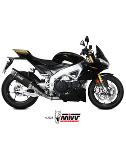 Tłumik motocyklowy Slip-On (SR-1) MIVV do Aprilia RSV4 1100 / Tuono V4 1100 (21-) czarny