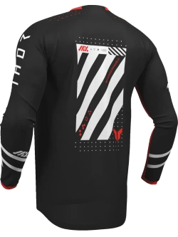 Bluza enduro Thor Launchmode Futura czarno-czerwona