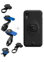 Zestaw rowerowy: etui na telefon iPhone XR + mocowanie Quad Lock