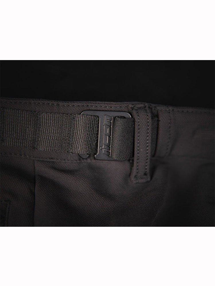 Spodnie motocyklowe damskie tekstylne Icon Hella 2 czarne