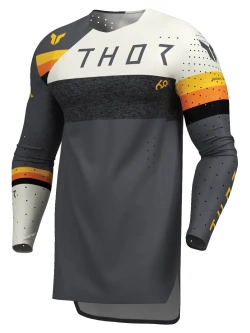 Bluza enduro Thor Sportmode League szaro-biała