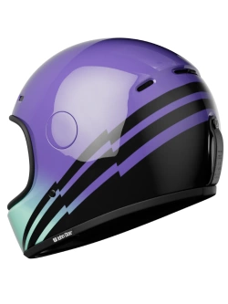 Kask integralny John Doe One Spectral fioletowo-czarny