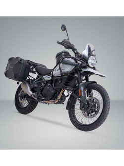 Zestaw: kufry boczne DUSC M + stelaże PRO SW-MOTECH Royal Enfield Himalayan 450 (23-) [poj.: 2 x 33 l]