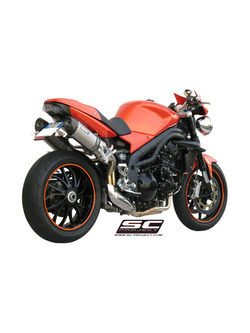 Tłumik owalny SC-Project do Triumph SPEED TRIPLE 1050 [07-10]