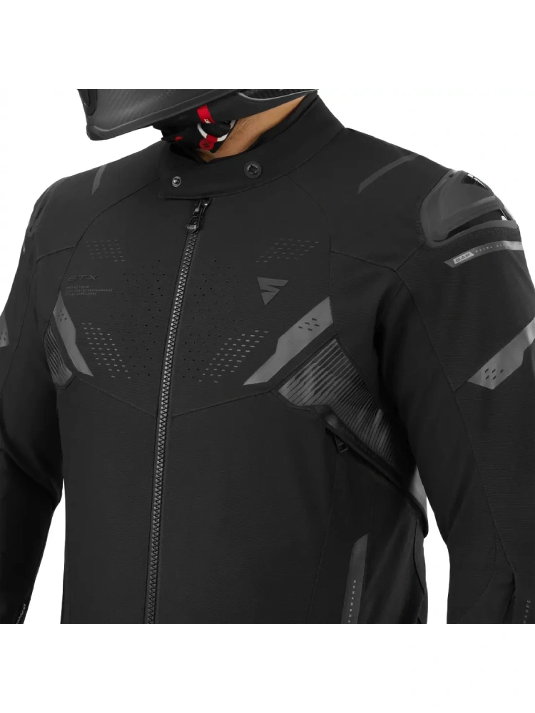 Kurtka motocyklowa tekstylna Shima STX G2 czarna