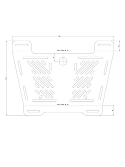 Poszerzenie bagażnika Hepco&Becker BMW F 750 GS [18-23]