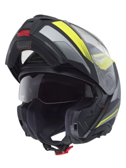 Kask szczękowy Schuberth Concept Tracer czarno-szaro-żółty