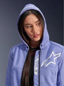 Bluza motocyklowa damska Alpinestars Stella Chrome V2 niebieska