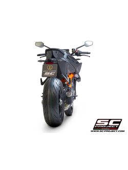 Tłumik SC-Project CR-T Carbon / Titanium [z siatką na wylocie] (Slip on) - KTM 1290 Super Duke R [21]